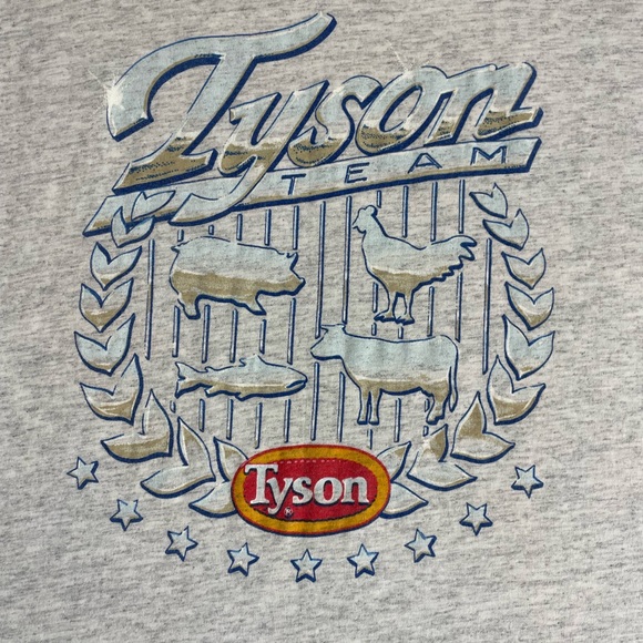 Vintage Tyson Chicken Nuggets short sleeve tee shirt - Picture 5 of 11
